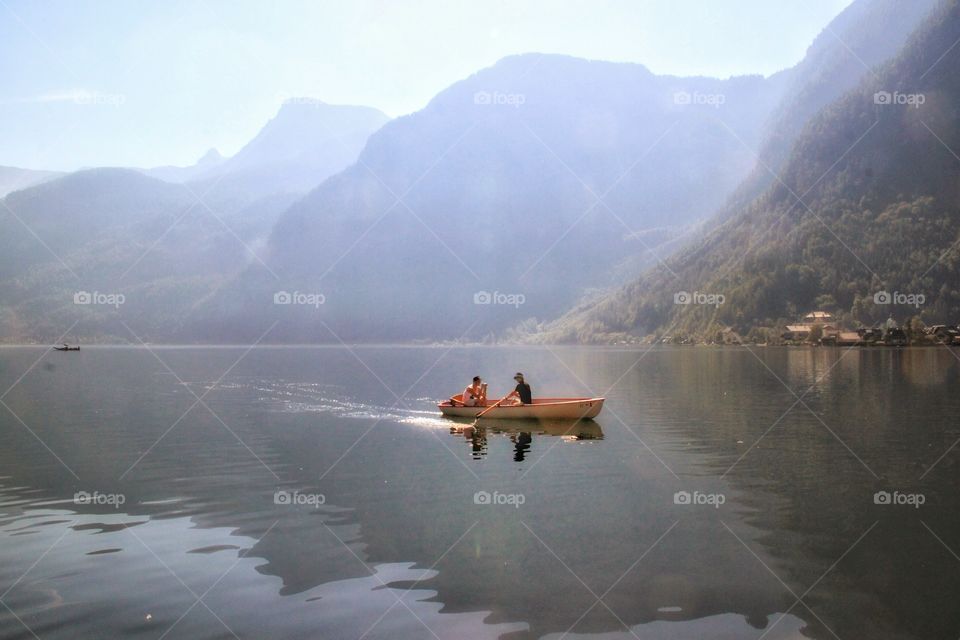 The amazing Hallstatt pale in Austria a