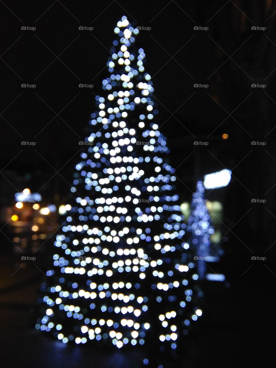 Christmas tree lighting