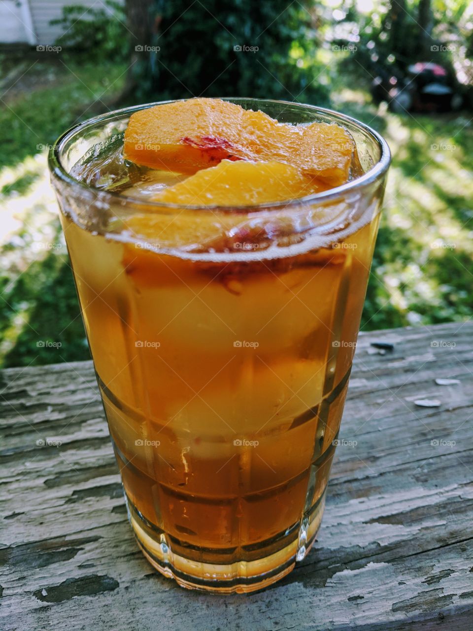 peach tea