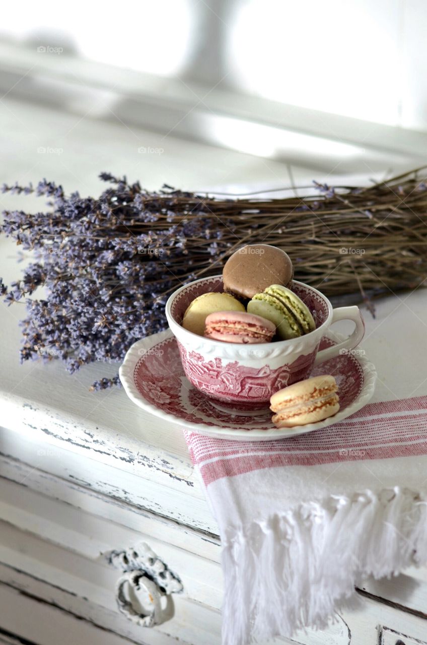 Multicoloured Macaroons