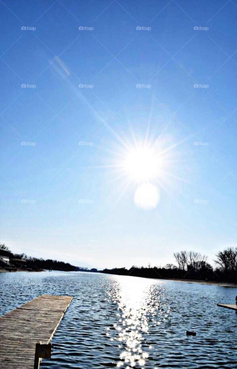 Reflection of The Sun