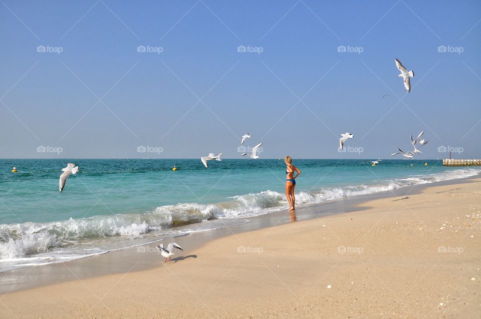 Beach, Sand, Sea, Water, Ocean