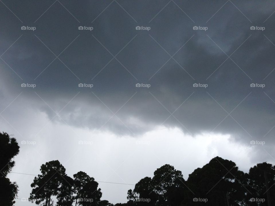 Storm clouds