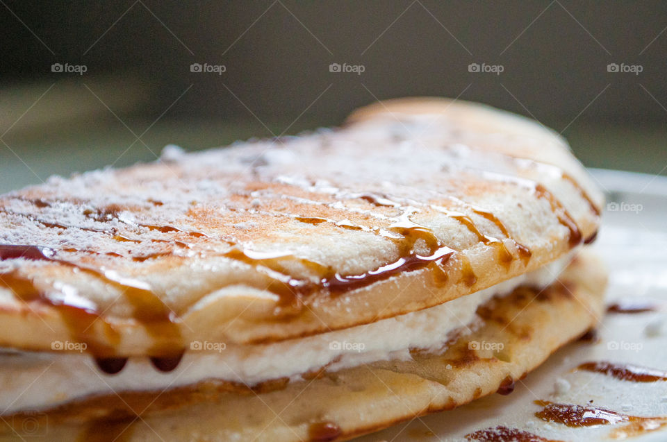 Pancake with cheese