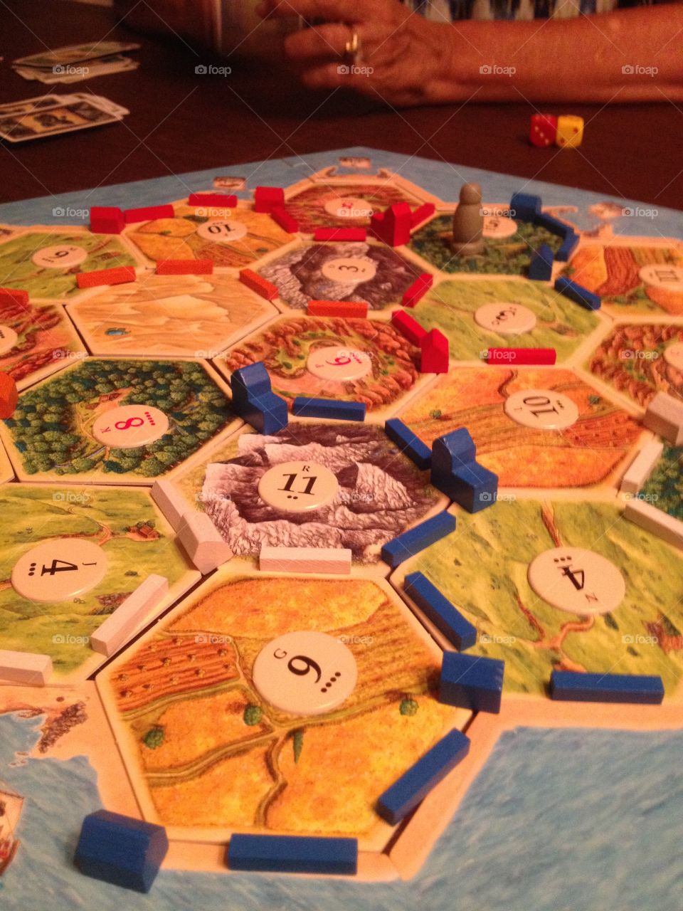 Board game. Catalan board game