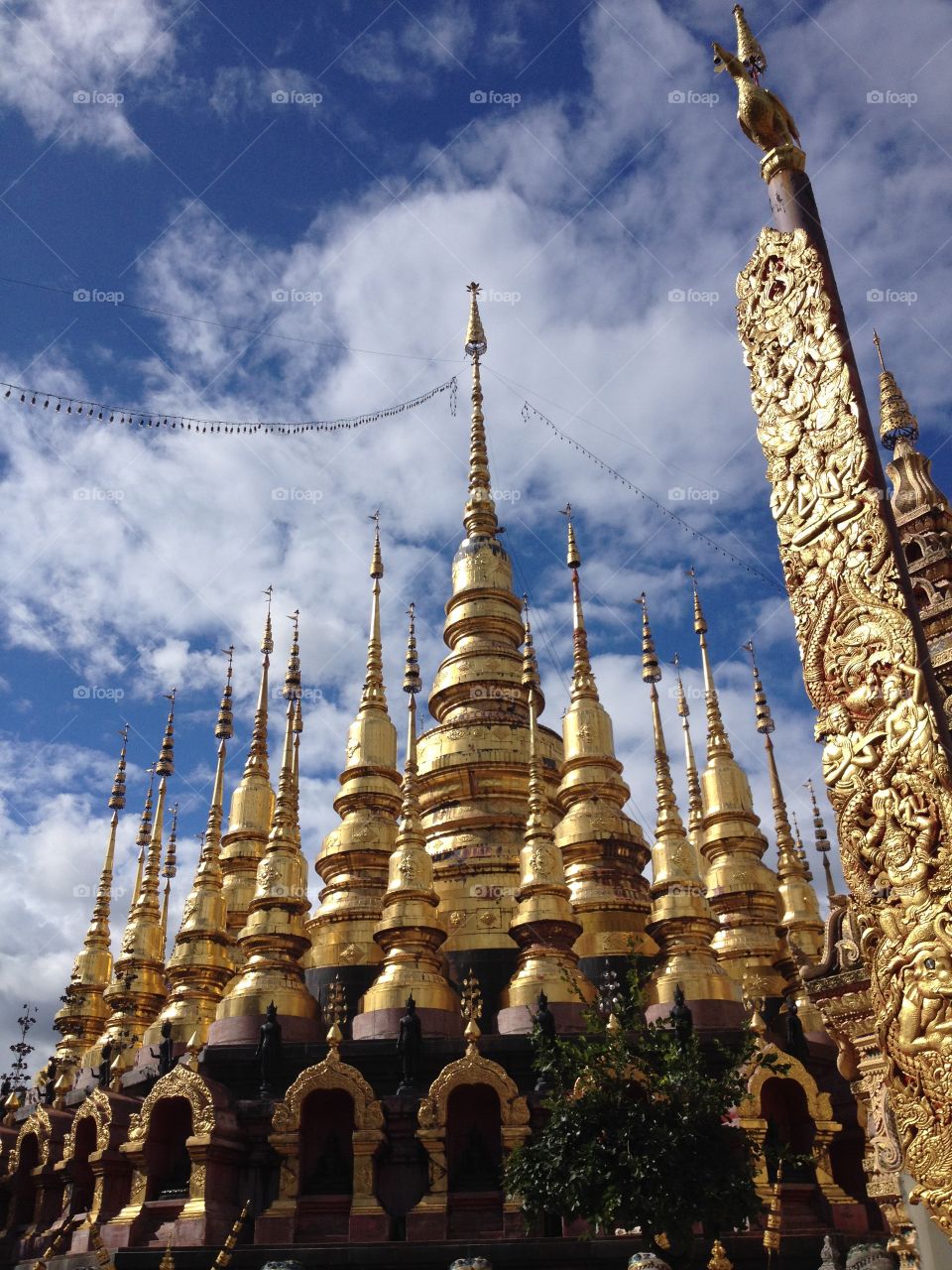 Wat Thai. Temple in Thailand