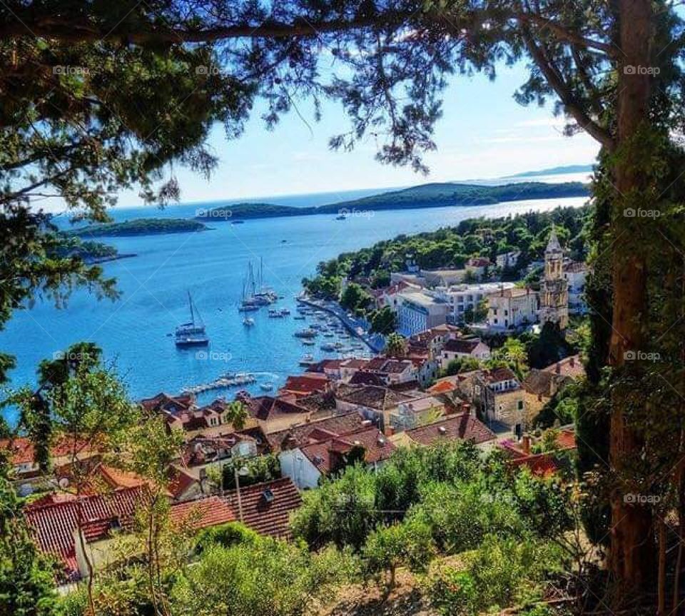 Hvar City From Croatia