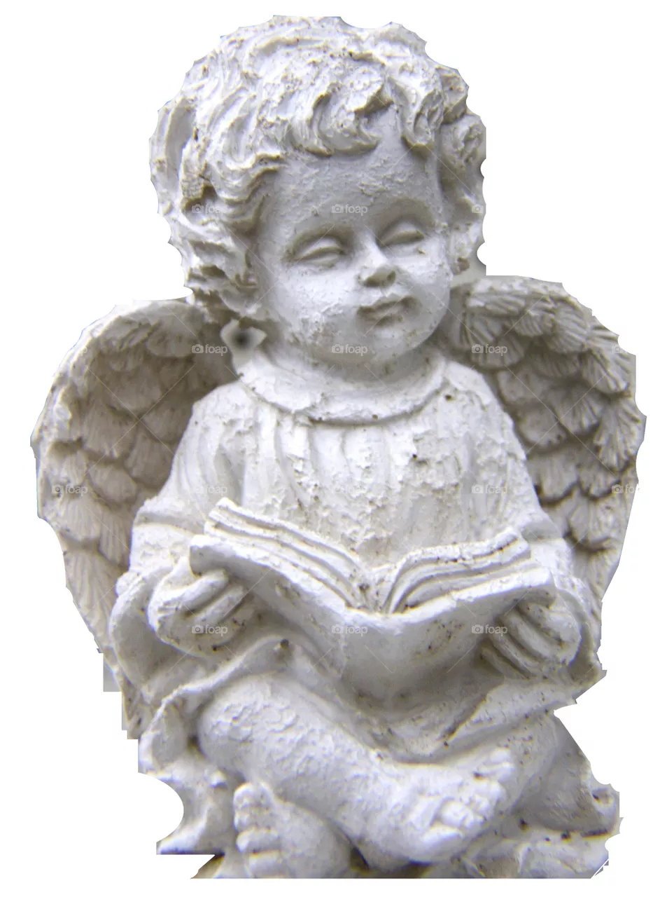 Sweet Baby Angel Garden Statue