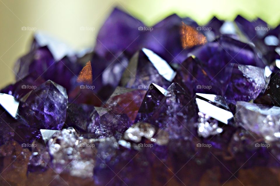 Amethyst closeup