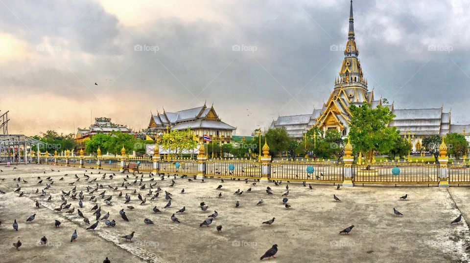 A temple in Thailand