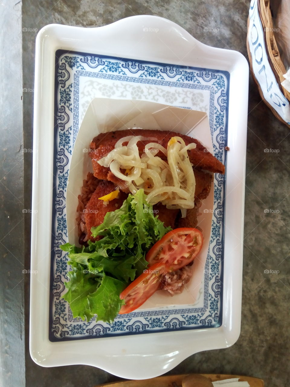 fish dish