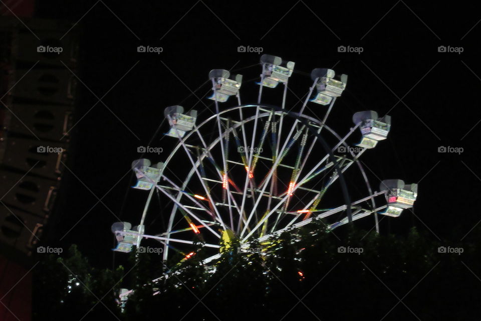 Ferris wheel at the fair