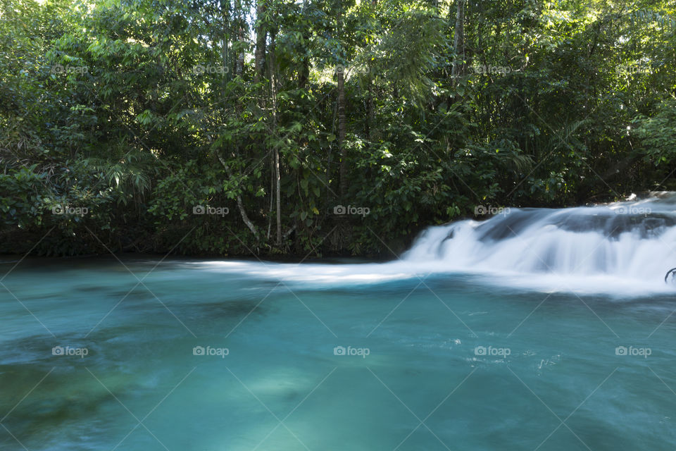 Jalapao State Park in Tocantins Brazil - Cachoeira da Formiga.