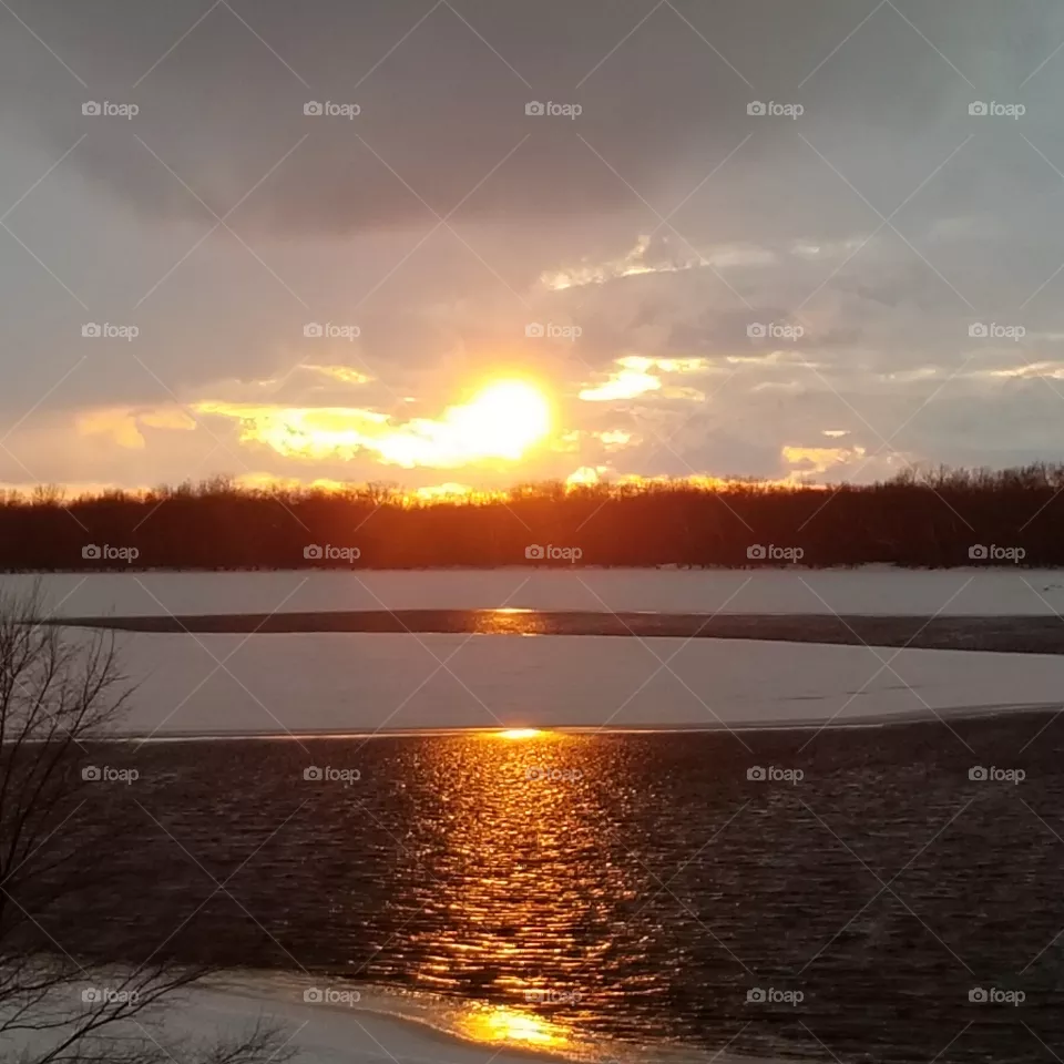 Winter sun