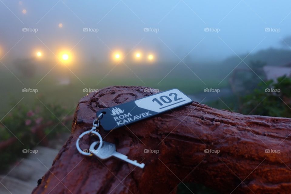 Key among the fog