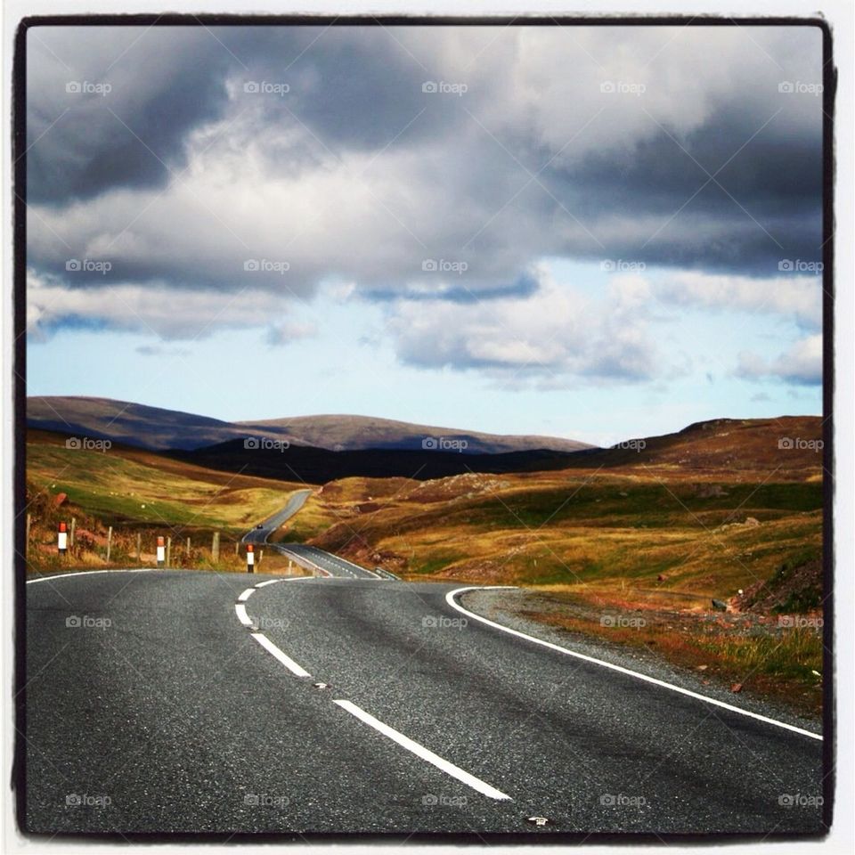 Shetland's road