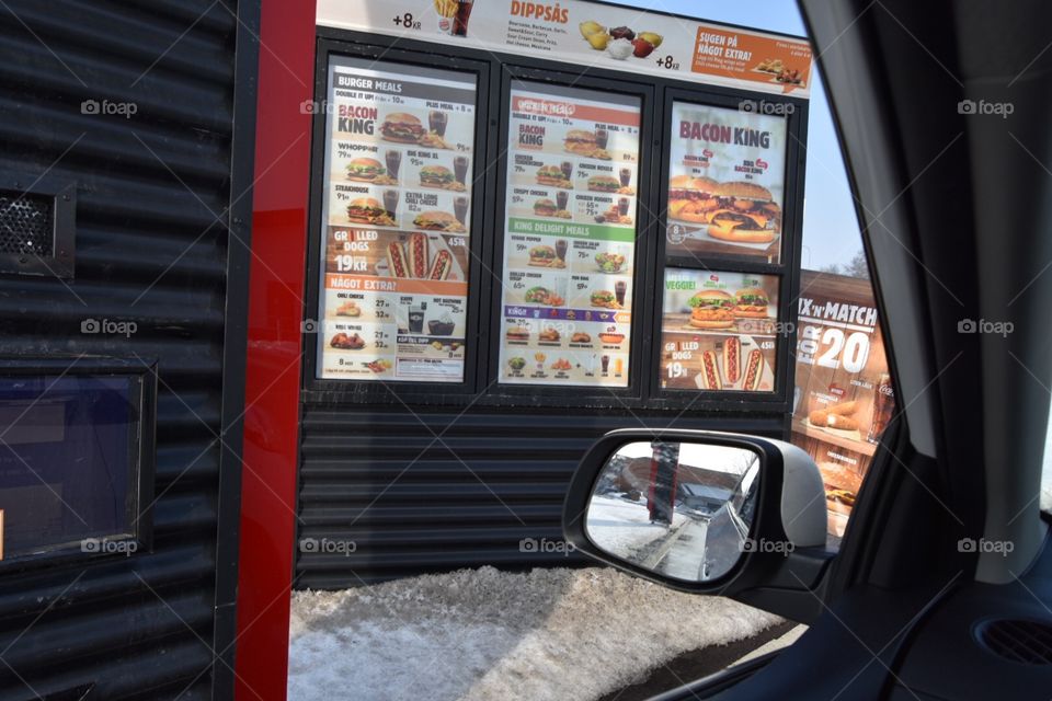Order on Burger King 