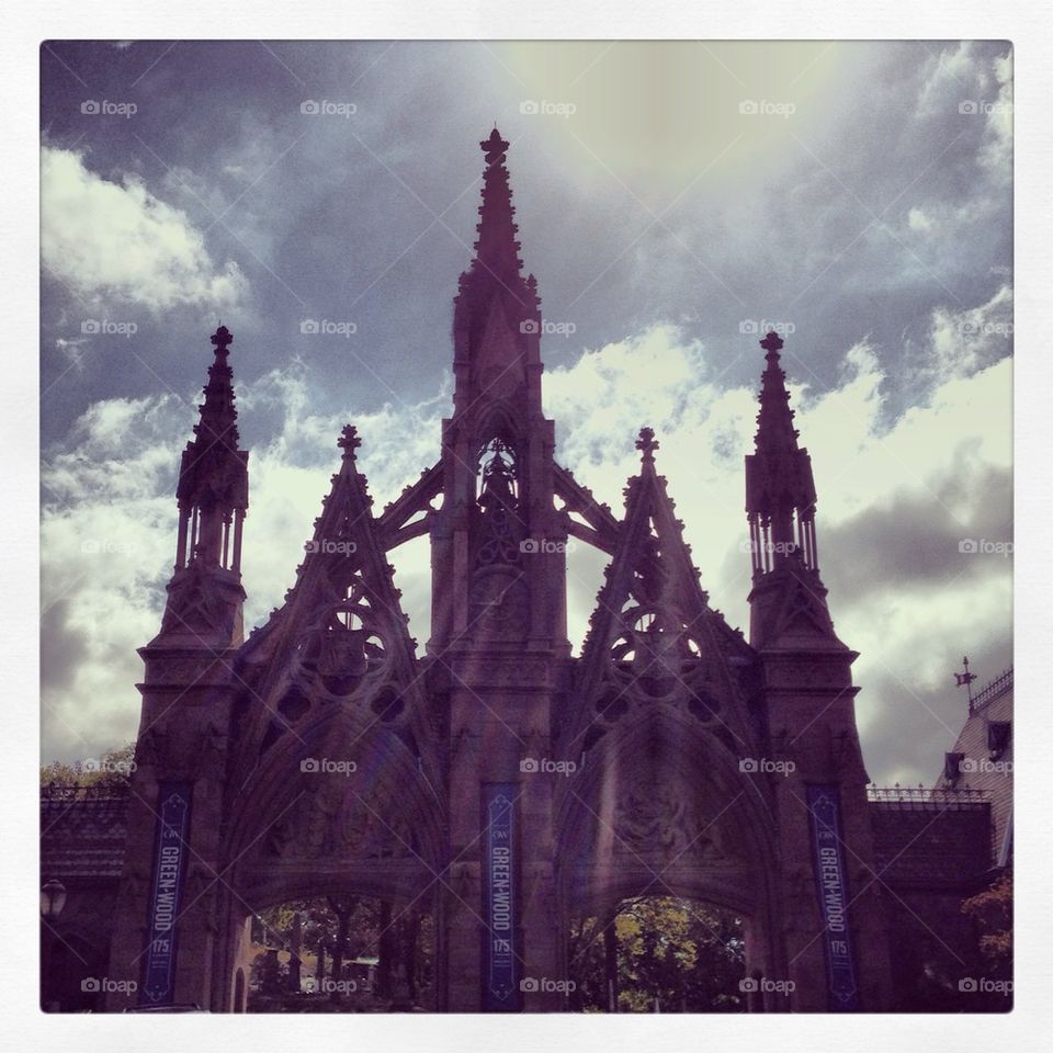 Green wood cemetery