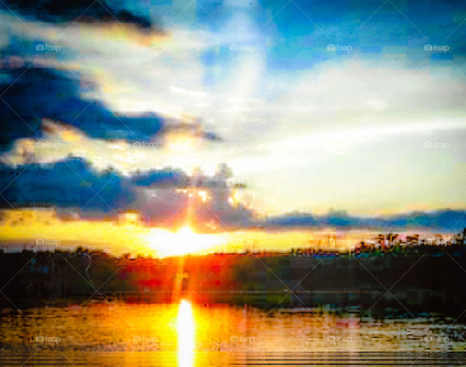 sunset over the salt marsh sunrises sunsets foap mission