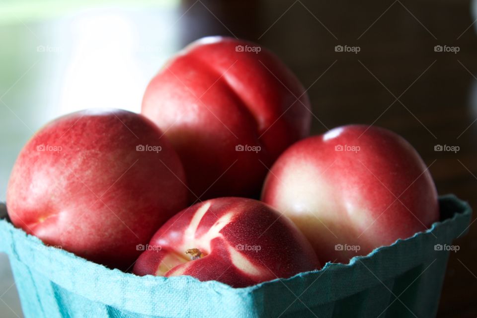 Fruits! - Nectarines in a cardboard carton