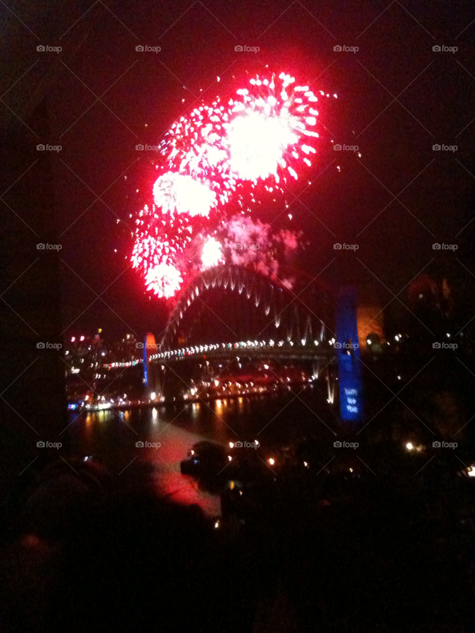 Sydney NYE fireworks 
