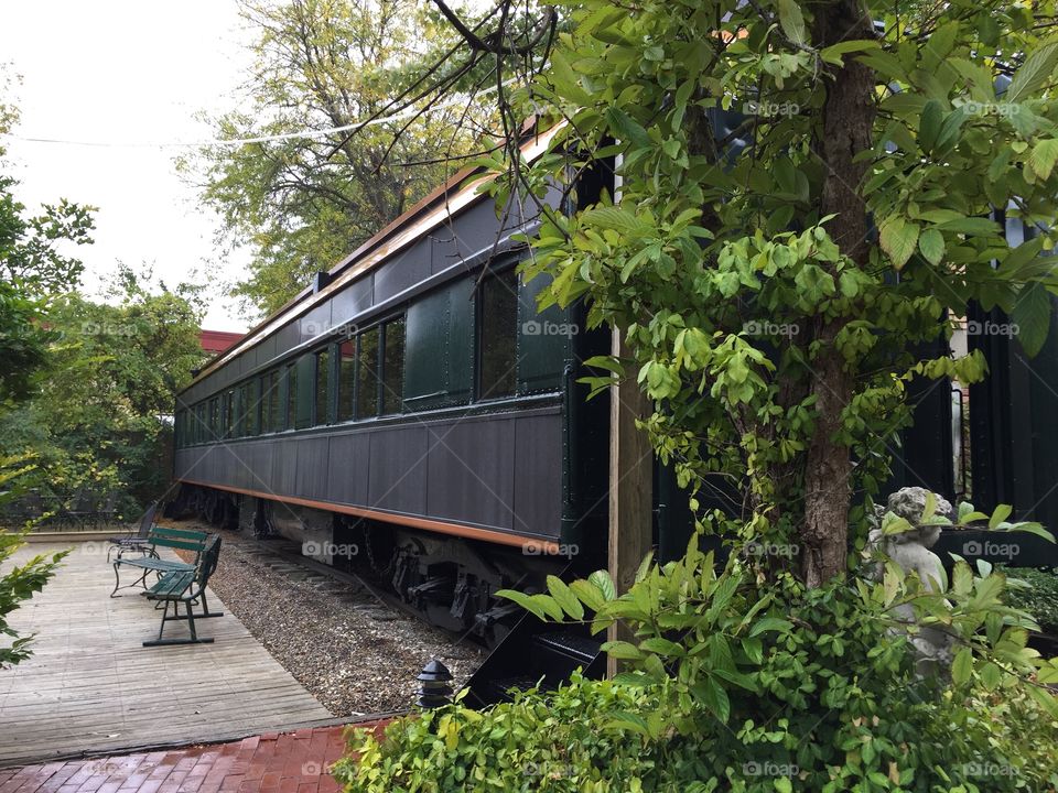 Old rail car