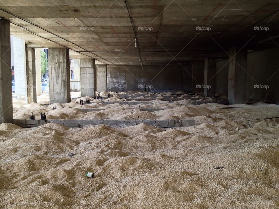 sand building soil build by a.bilbaisi