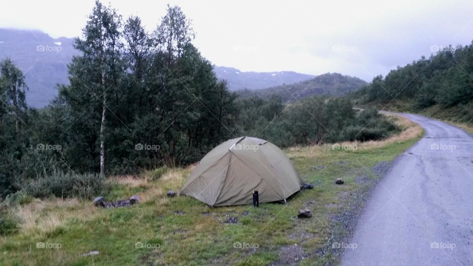 The rough nature in Norway