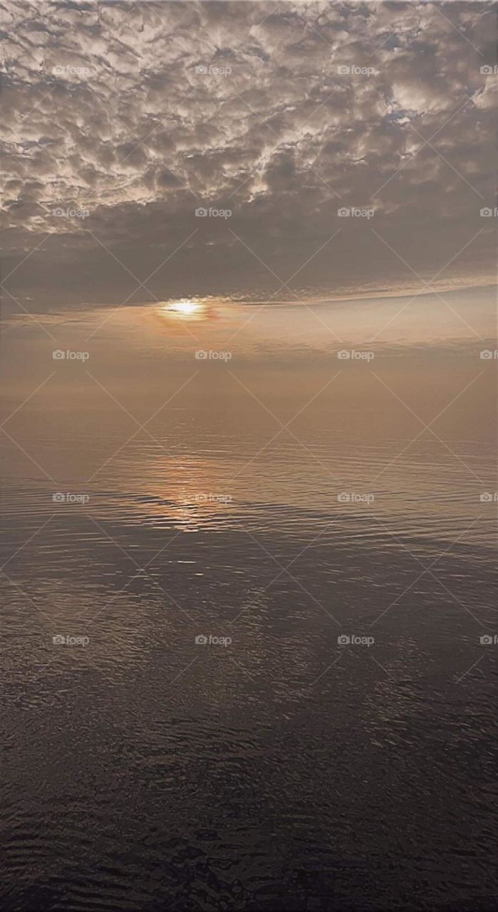 Early morning in weymouth dorset