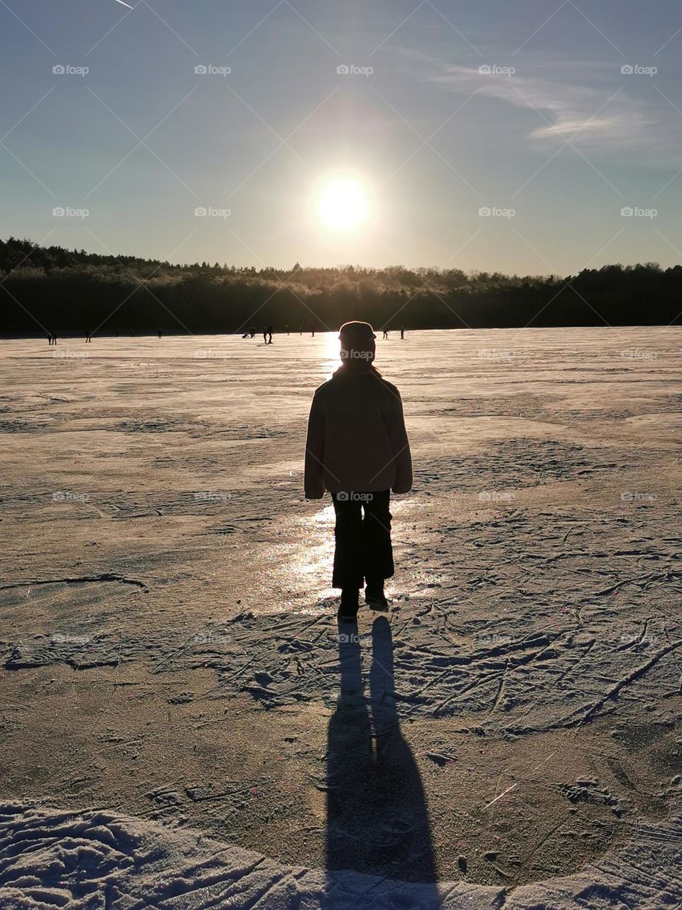 Girl on the ice