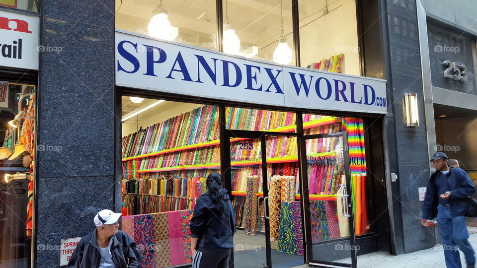Spandex World. all the spandex you could ever imagine
