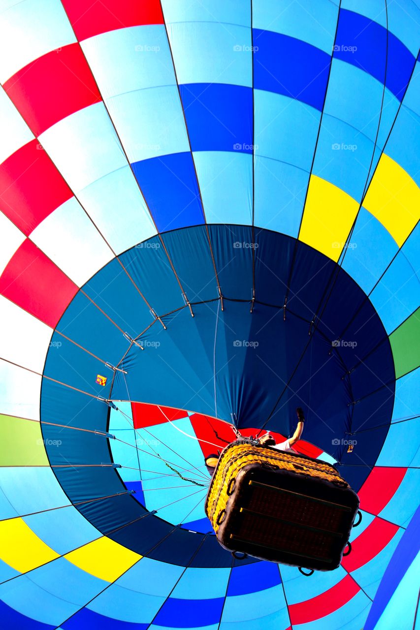 Summers end hot air ballon ride