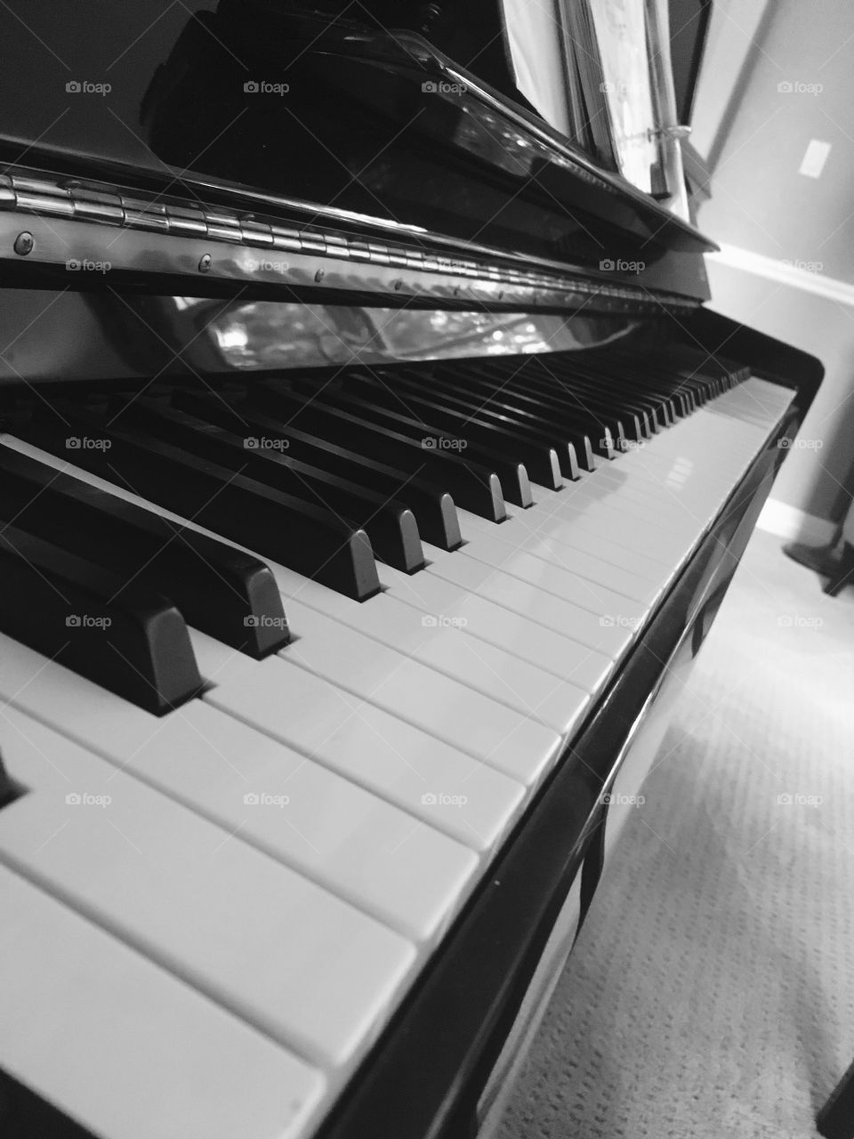 Took a picture of my piano 