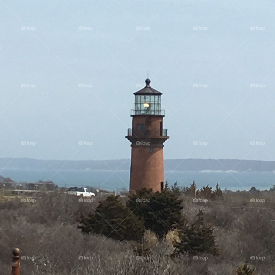 Lighthouse on the coast