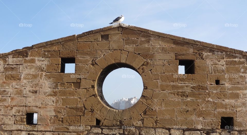 Essouria sea views from fortress at the port