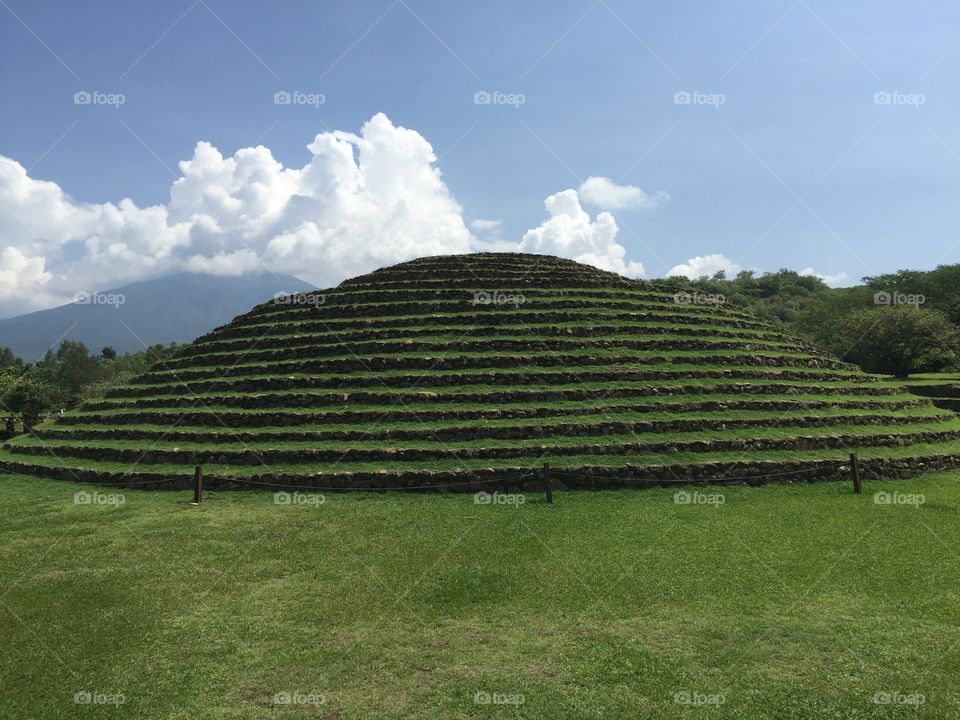 Guachimontones Pyramids. Jalisco, Mexico