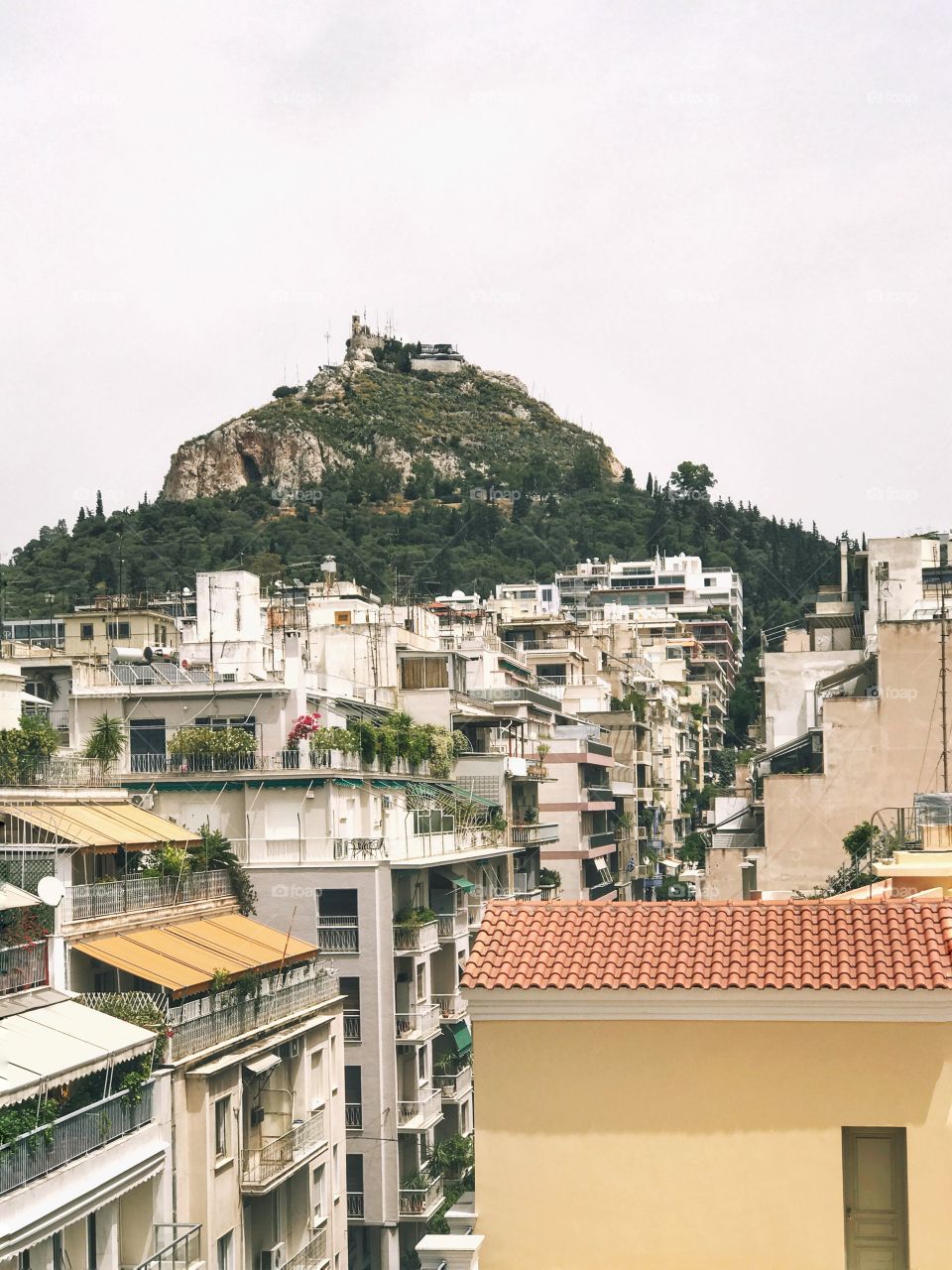 Athens above