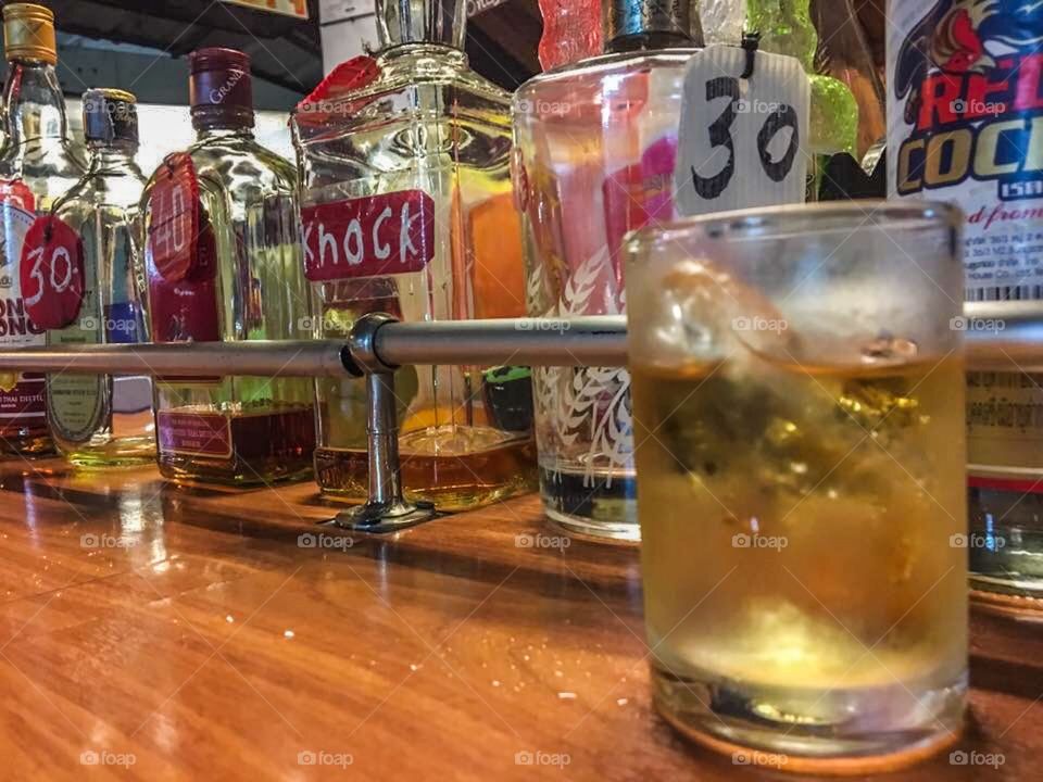 Sang Som on the rock - Kanchanaburi,Thailand