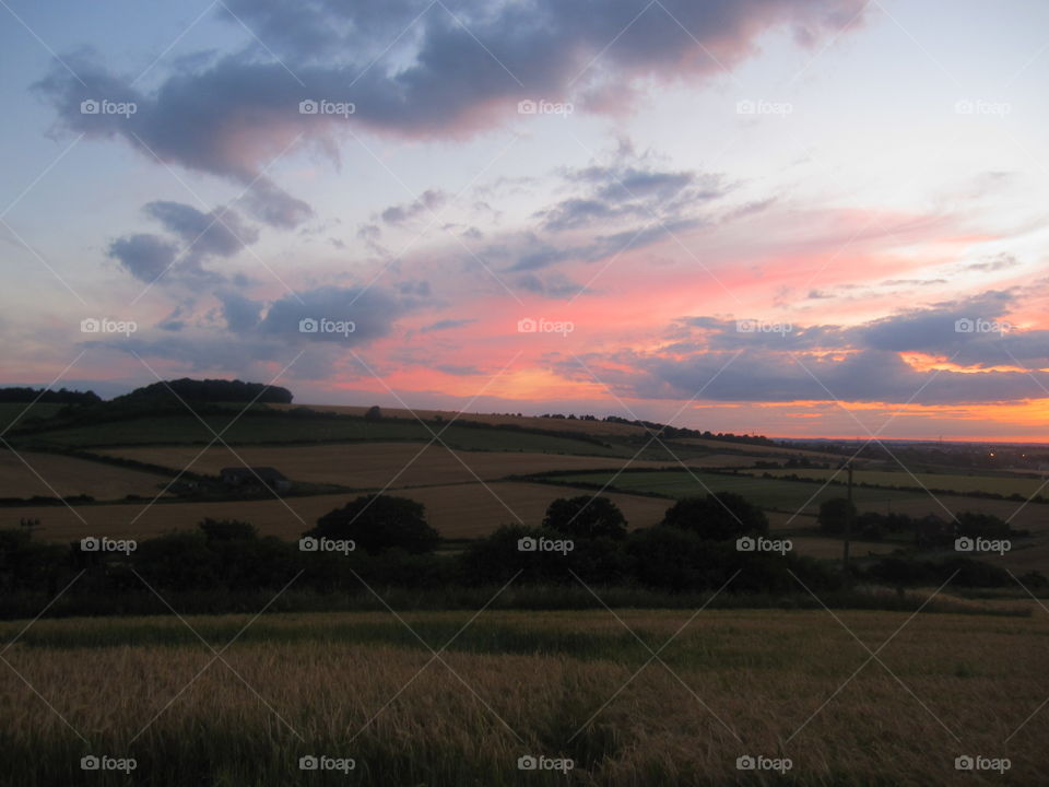 Dusk On The Hills