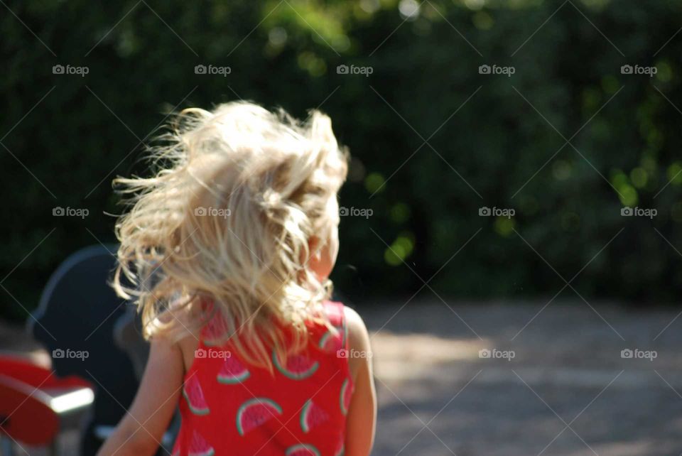 Running girl