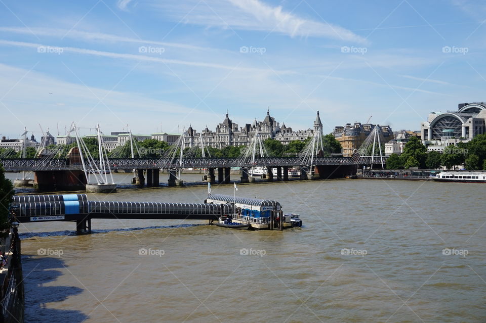 London city River Thames 