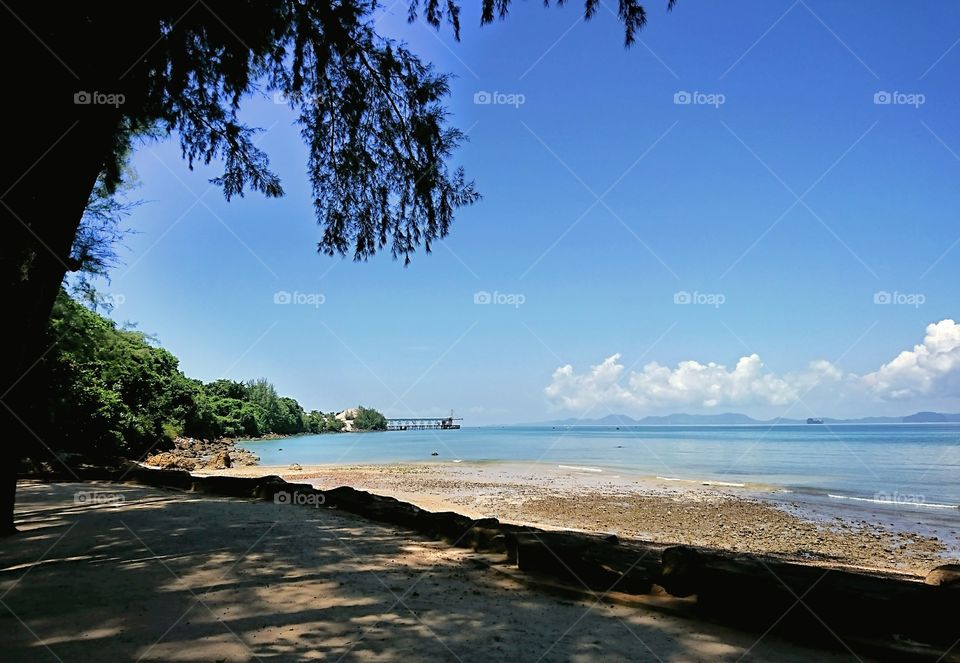 Seascape in Krabi, Thailand