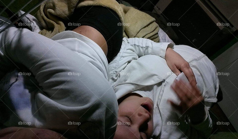 relaxing after hard time