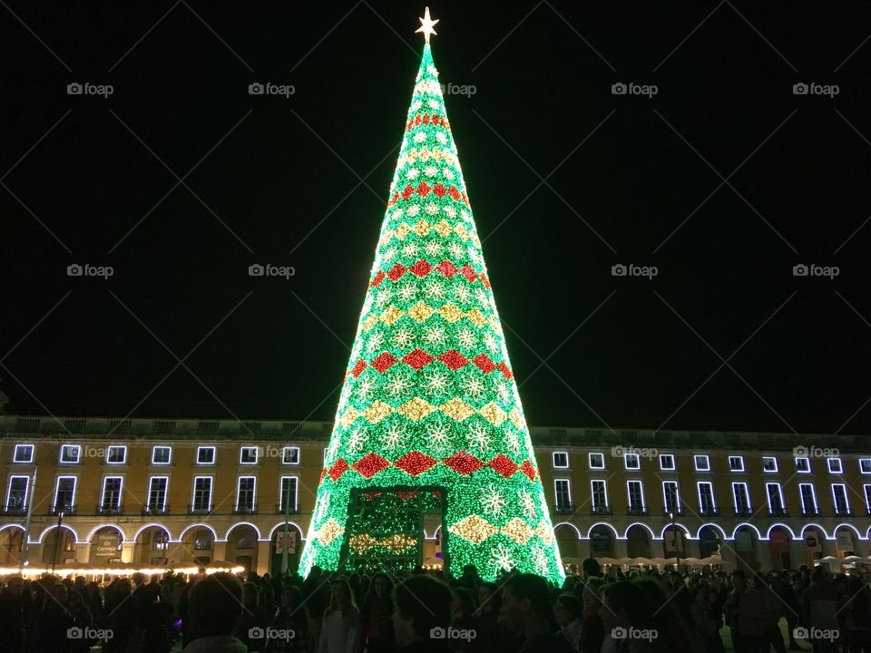 Christmas Tree, Street Decoration, christmas time 