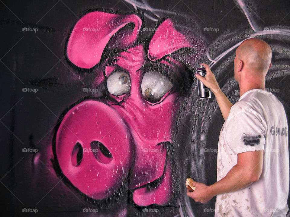 Graffiti Pig
