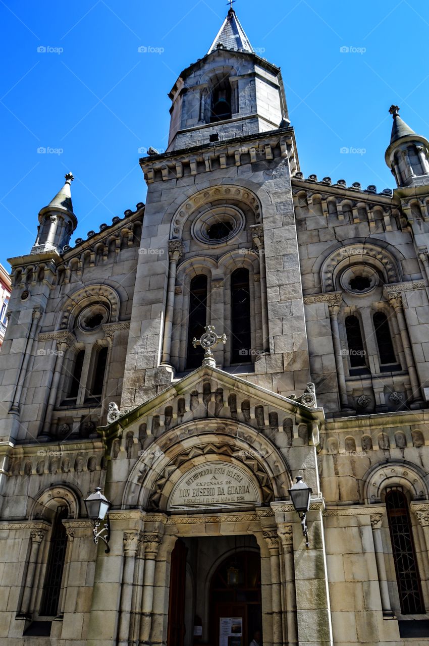 Iglesia Castrense San Andres. Iglesia Parroquial Castrense de San Andrés (A Coruña - Spain)