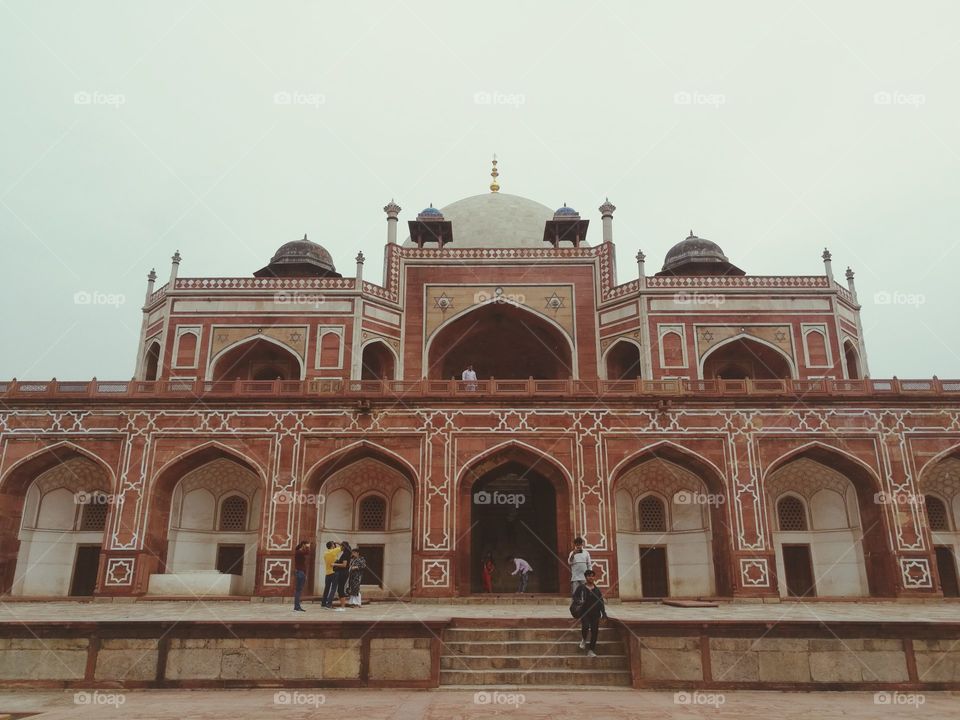 humayun's tomb, delhi, india