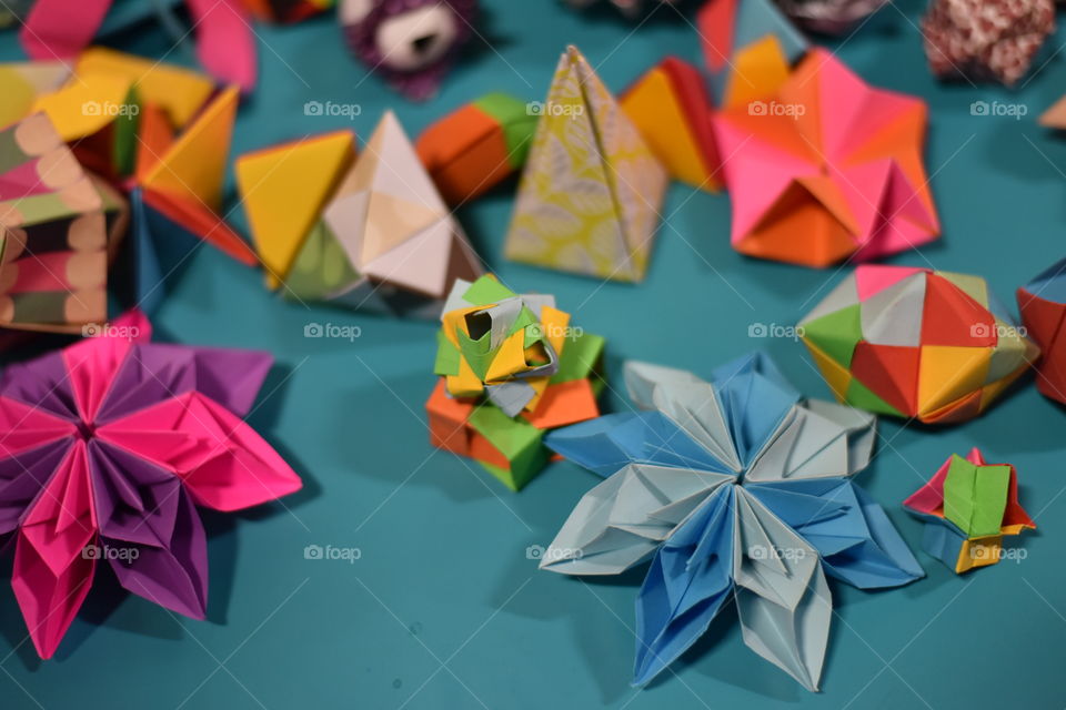 Origami, helps increase mental concentration.
