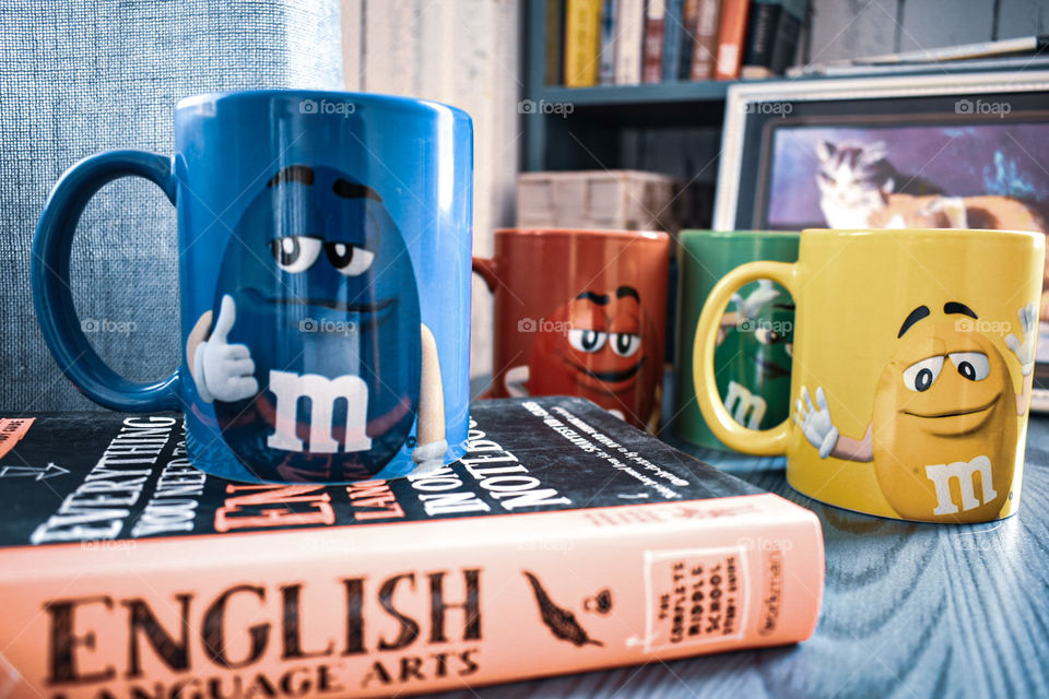 Studying? Don’t worry. M&Ms got your back! Awesome mugs that lasted 7years now! M&Ms to the rescue!