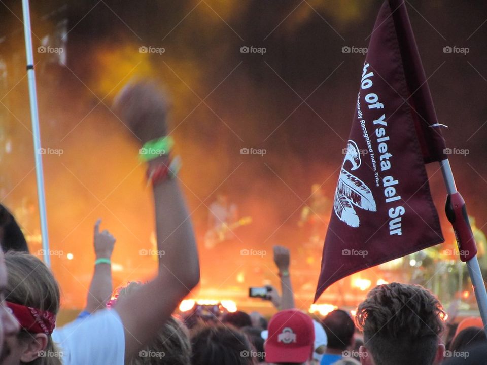 Flag at ACL